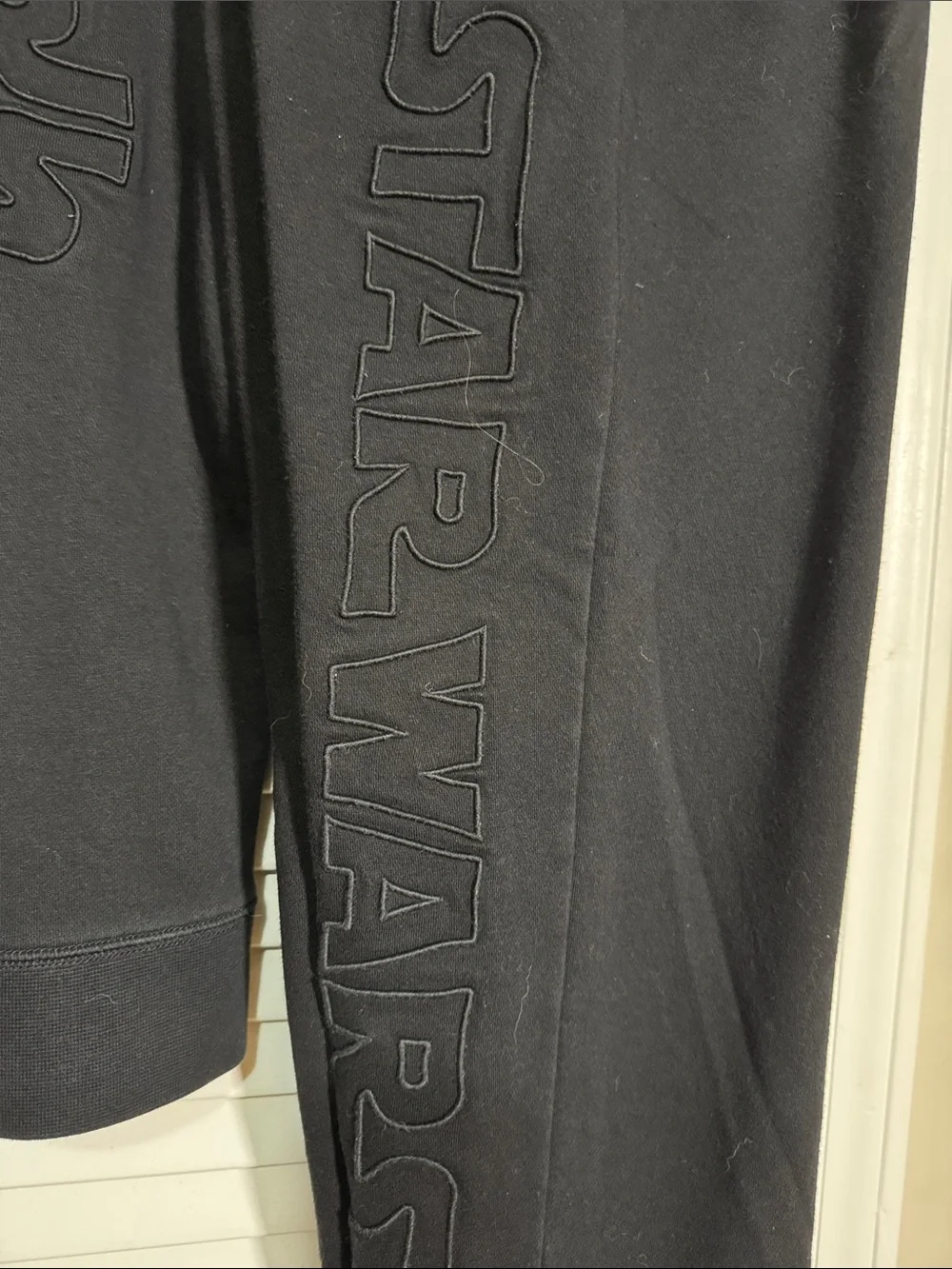 GAP Kids Black Star Wars Embroidered Sweatshirt & Jogger Set. Limited Edition.